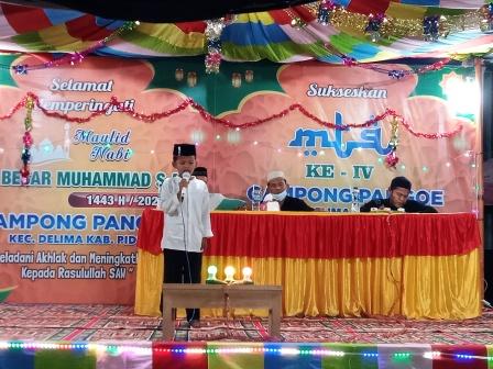 Acara Perlomabaan MTQ bertujuan untuk melatih generasi di masa yang akan datang